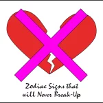 depiction of zodiac signs that will never break up