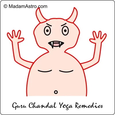 depiction of guru chandal yoga remedies