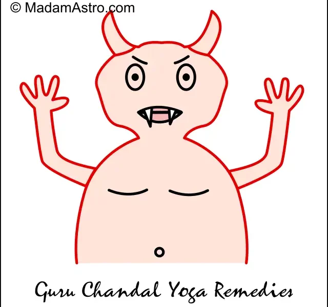 depiction of guru chandal yoga remedies
