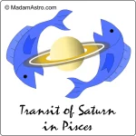 depiction of transit of saturn in pisces