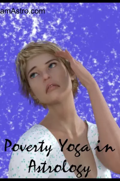depiction of poverty yoga in astrology