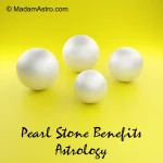 depiction of pearl stone benefits astrology