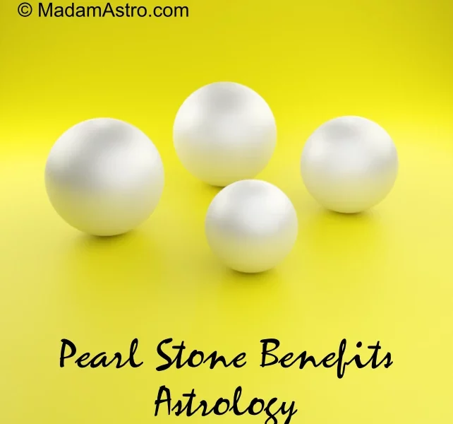 depiction of pearl stone benefits astrology
