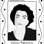 depiction of liliane bettencourt portrait