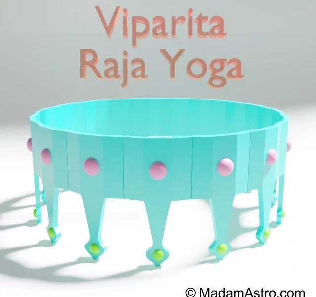 depiction of viparita raja yoga examples