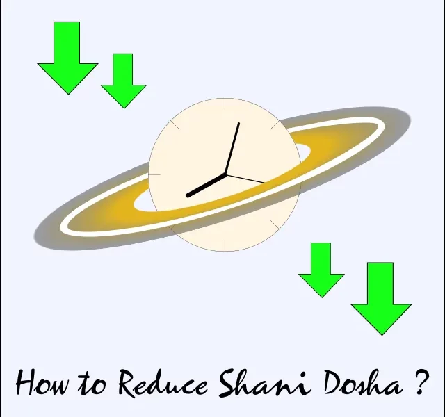 depiction of how to reduce shani dosha
