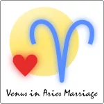 depiction of venus in aries marriage