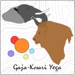 depiction of gaja-kesari yoga