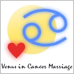 depiction of venus in cancer marriage