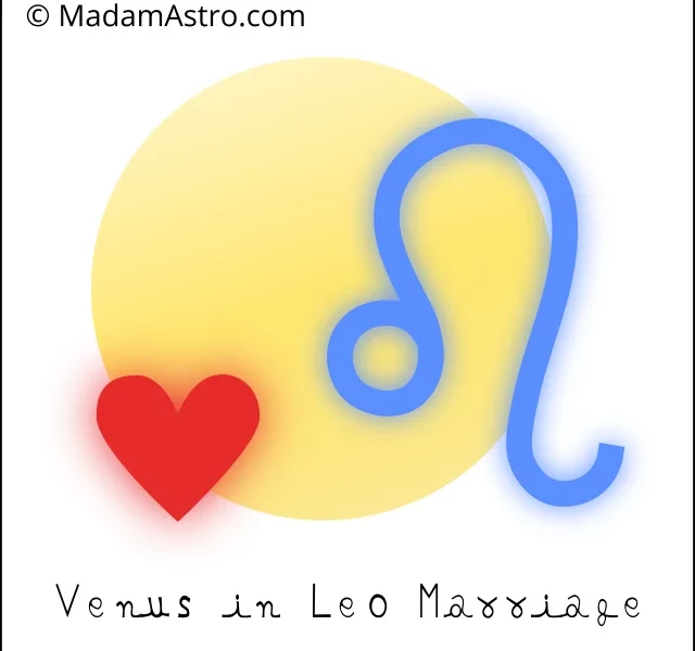 depiction of venus in leo marriage